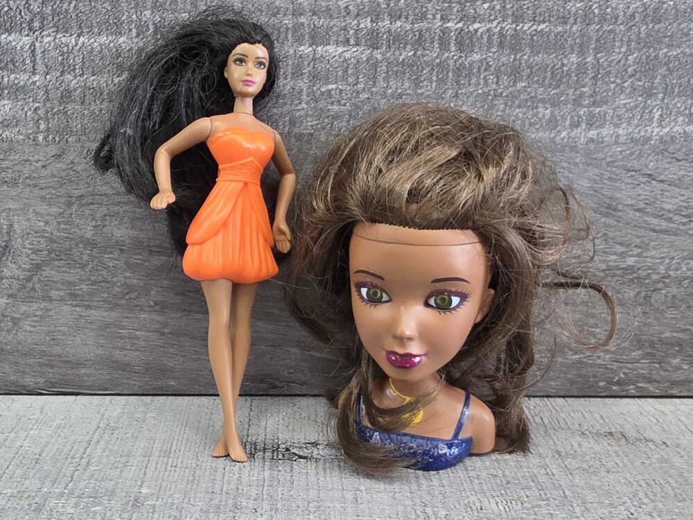Mini Styling Head McDonald's Spin Master Liv Doll Alexis & Fairy Doll g50